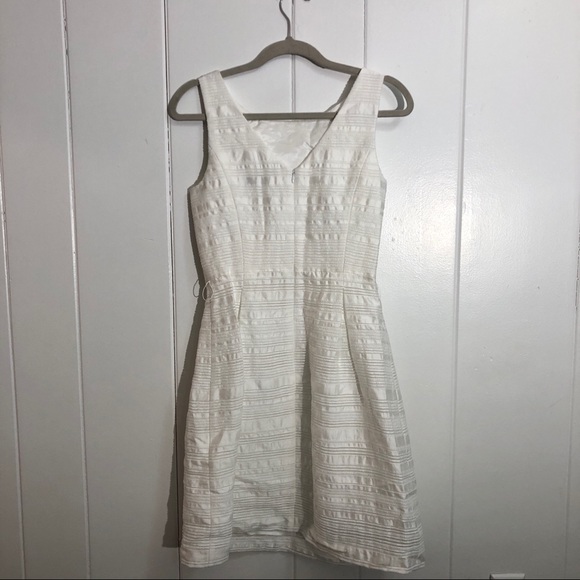 Trina Turk White Textured Dress - Picture 2 of 5